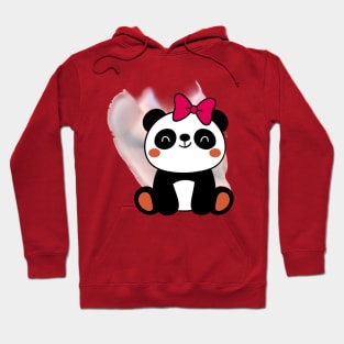 Cute Panda Girl - Adorable Panda - Kawaii Panda Hoodie